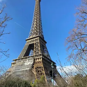 Small Near Eiffel Tower , Paris France